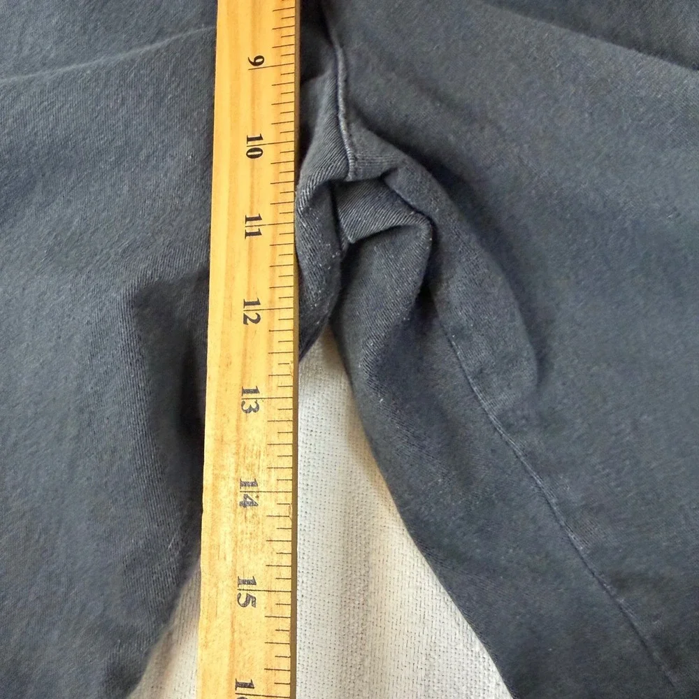 Lee Relaxed Straight Leg Gray Pants Womens 16 Medium 4951002 Charcoal Stretch